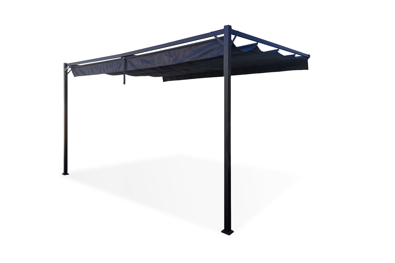 Pergola NOOSA 400L300 Antraciet Wandmontage