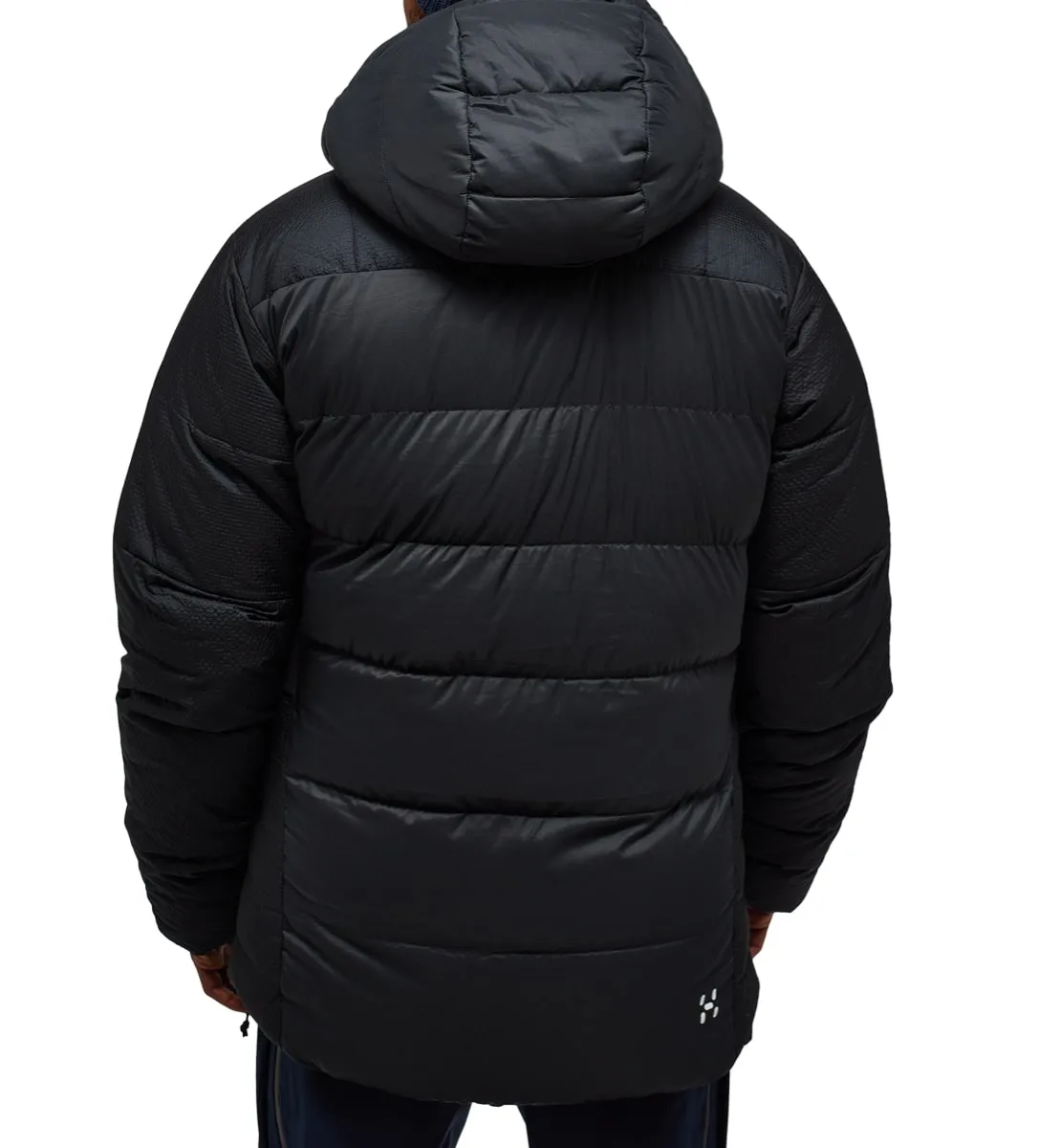 Haglöfs Men's Riksgränsen Down 800 Hood True Black