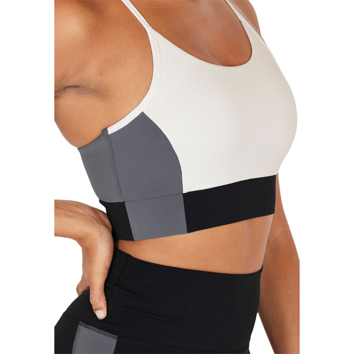 Athlecia Sukey Color Block Light Support Sports BH Dame