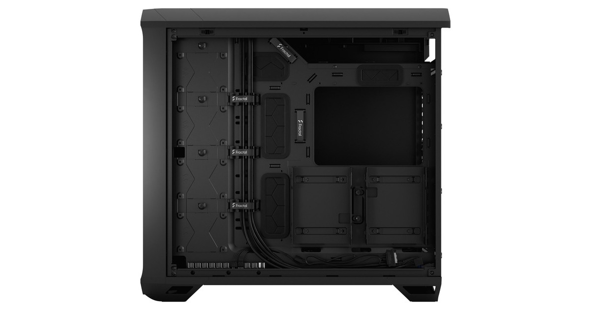 Fractal DesignTorrent Black Solid midi tower behuizing  (Zwart | 2x USB-A | 1x USB-C)