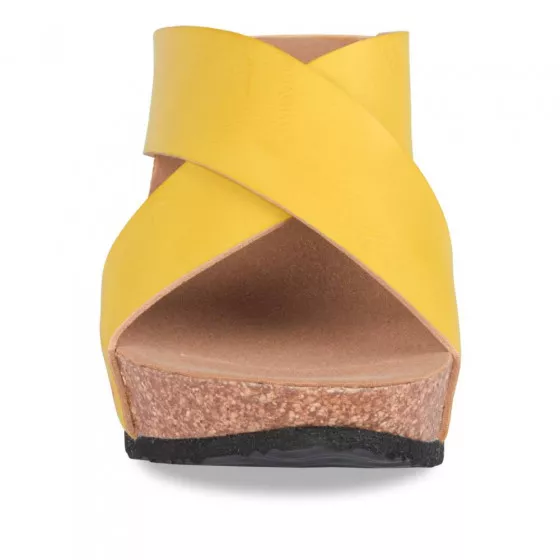 Mules JAUNE LADY GLAM