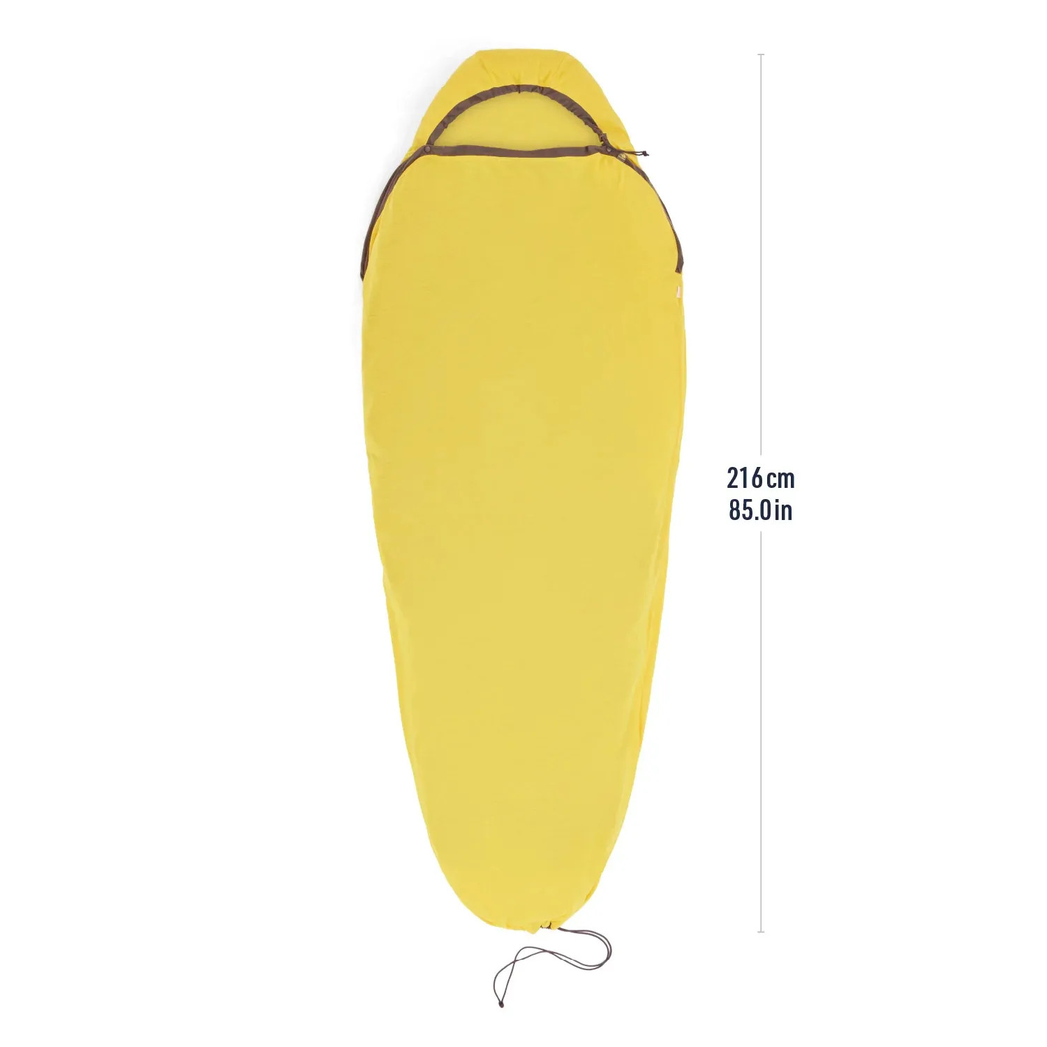 Sea To Summit Reactor Sleeping Bag Liner Standard Sulphur Yellow