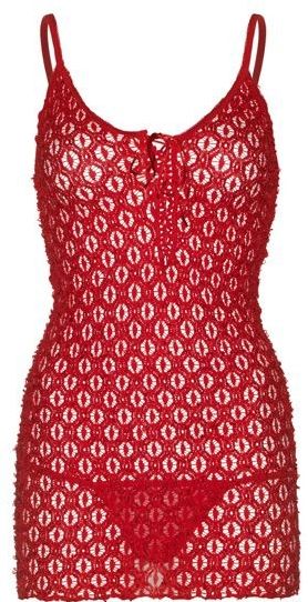 Gehaakt Mini Jurkje - Rood
