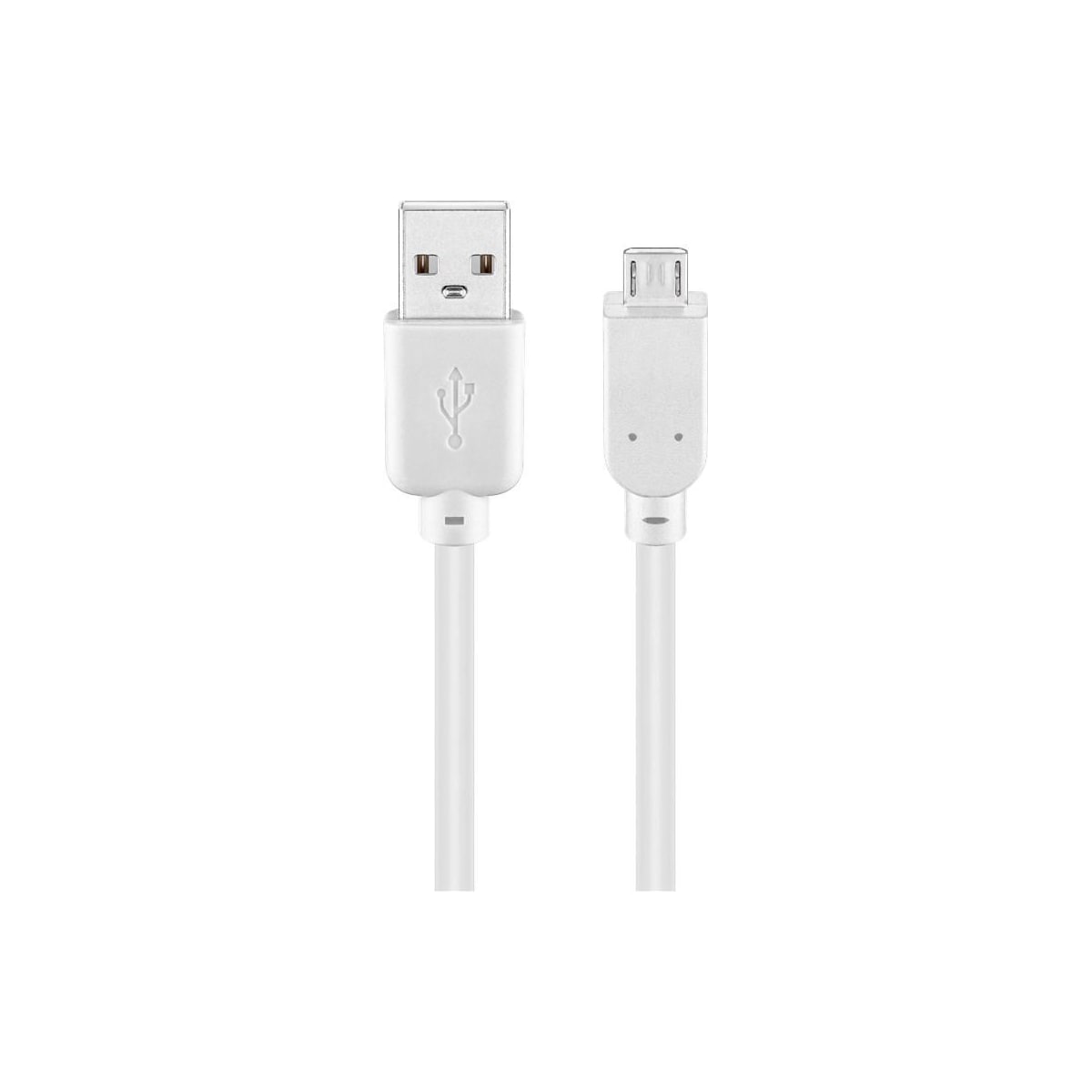 Goobay USB 2.0 Hi-Speed-kabel, hvit