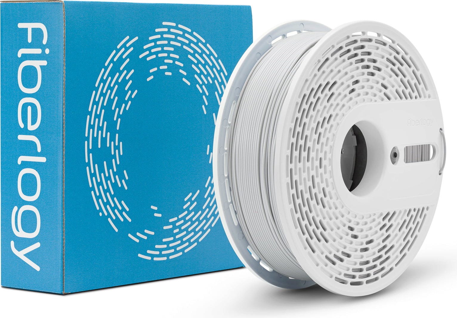 Fiberlogy  Impact PLA Gray, 1,75 mm (850 g)    Resistentes PLA mit verbesserten Eigenschaften in Grau