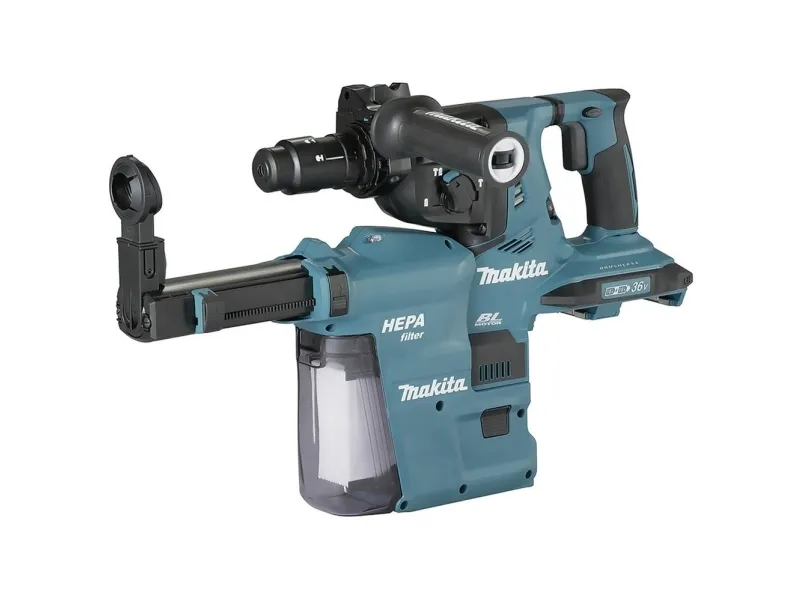 Makita DHR283ZWJU - Roterende hammer - ledningfri - 3 tilstande - SDS-plus - 2.9 Joule - intet batteri - 18 V