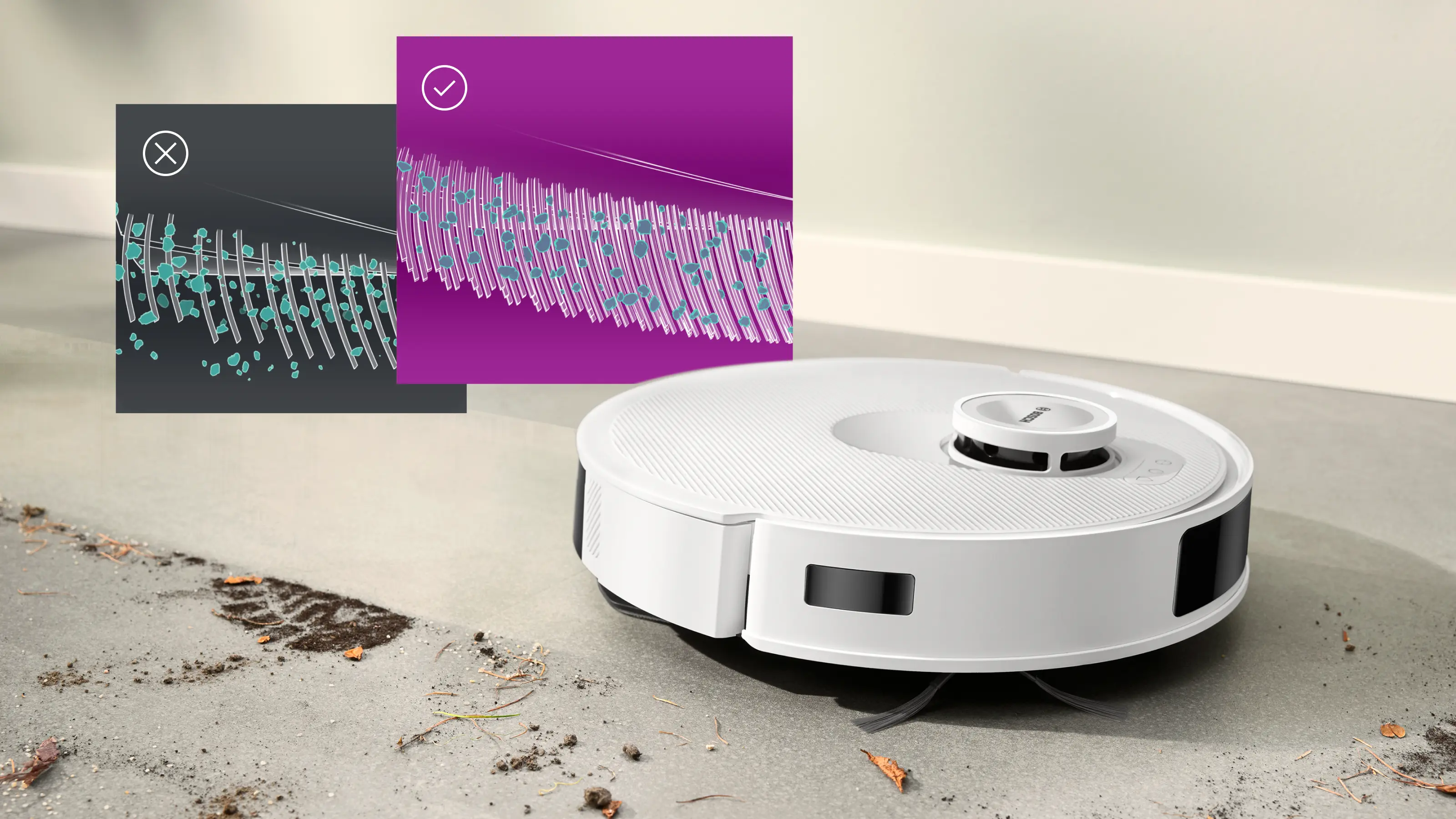 Robot stofzuiger Spotless BCRC1W