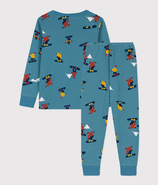 Pyjama snowboard en coton enfant