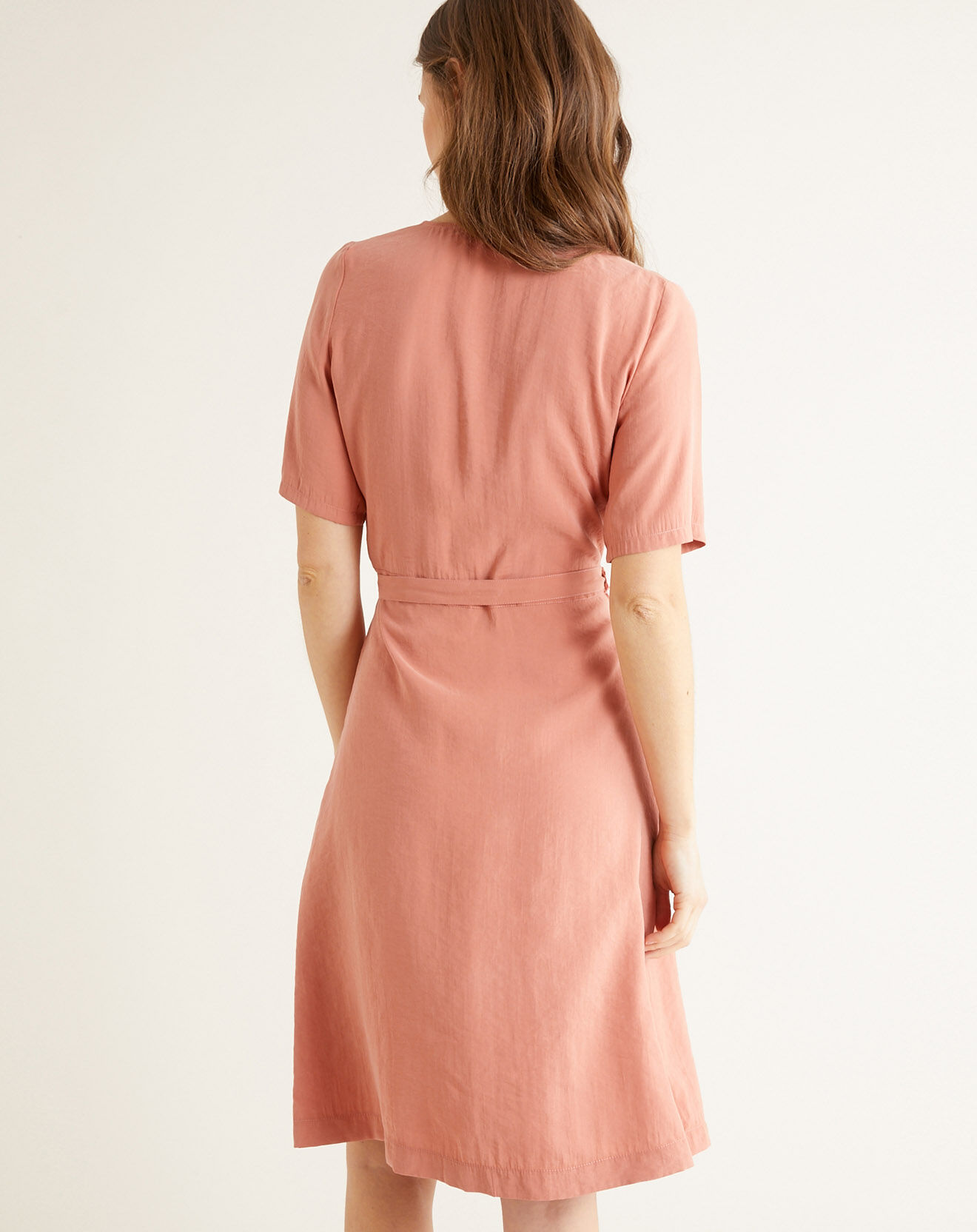 Cyrillus Robe cache-coeur rose