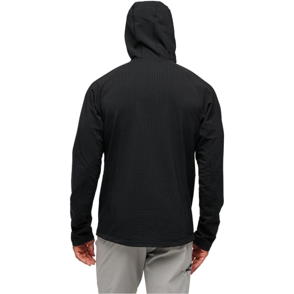 Veste polaire randonnée BLACK DIAMOND COEFFICIENT STORM FZ HOODY BLACK