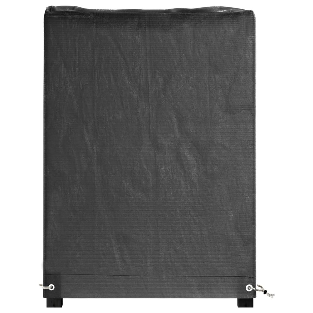 Housses salon de jardin2pcs 8œillets 160x120x75cm rectangulaire