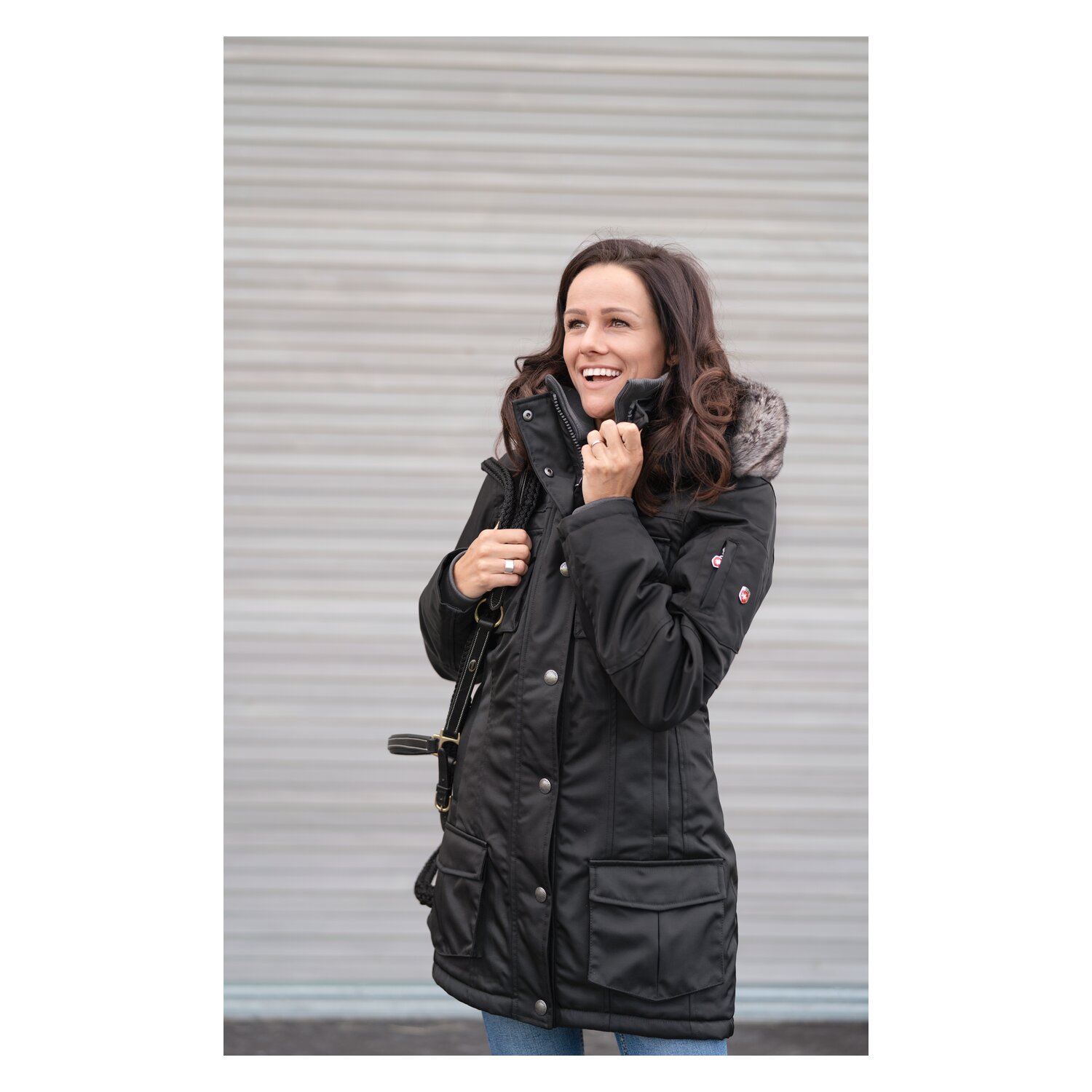 WELLENSTEYN Winterjacke Schneezauber - schwarz