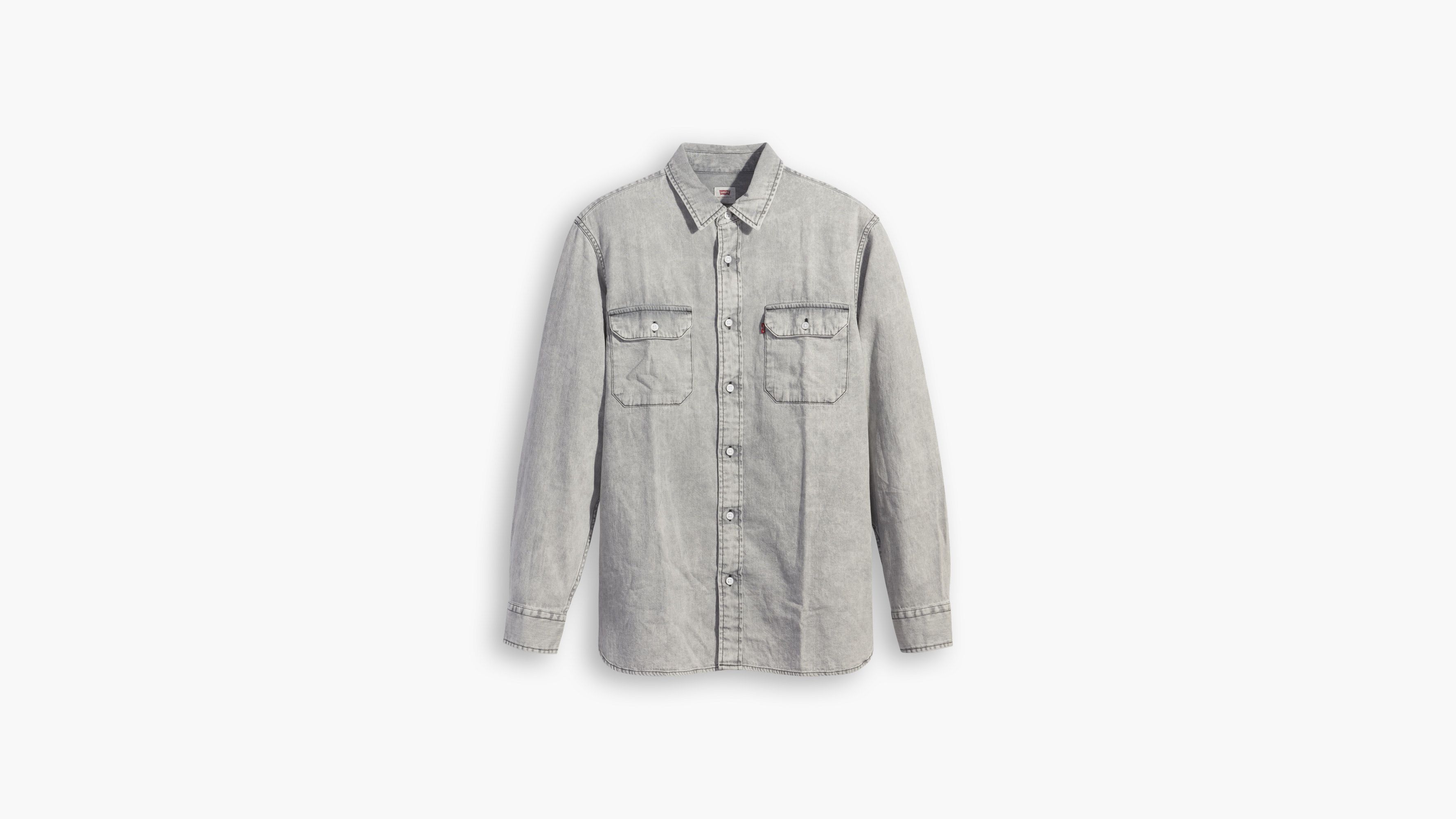 Surchemise Worker Classique - Grey Stonewash - Gris