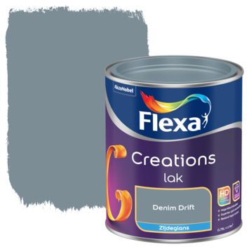 Flexa Creations binnenlak zijdeglans denim drift 750 ml