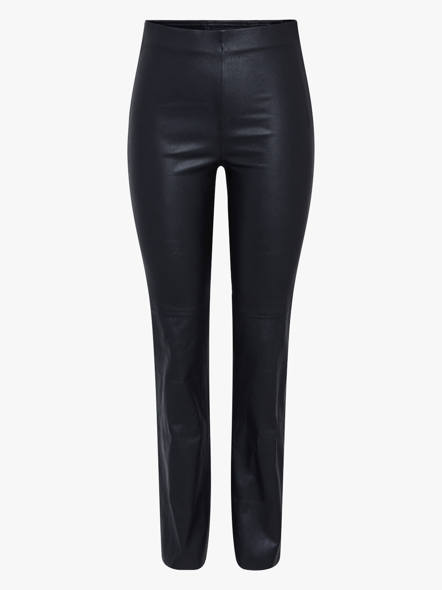 Zellu Bootcut Leather Pants