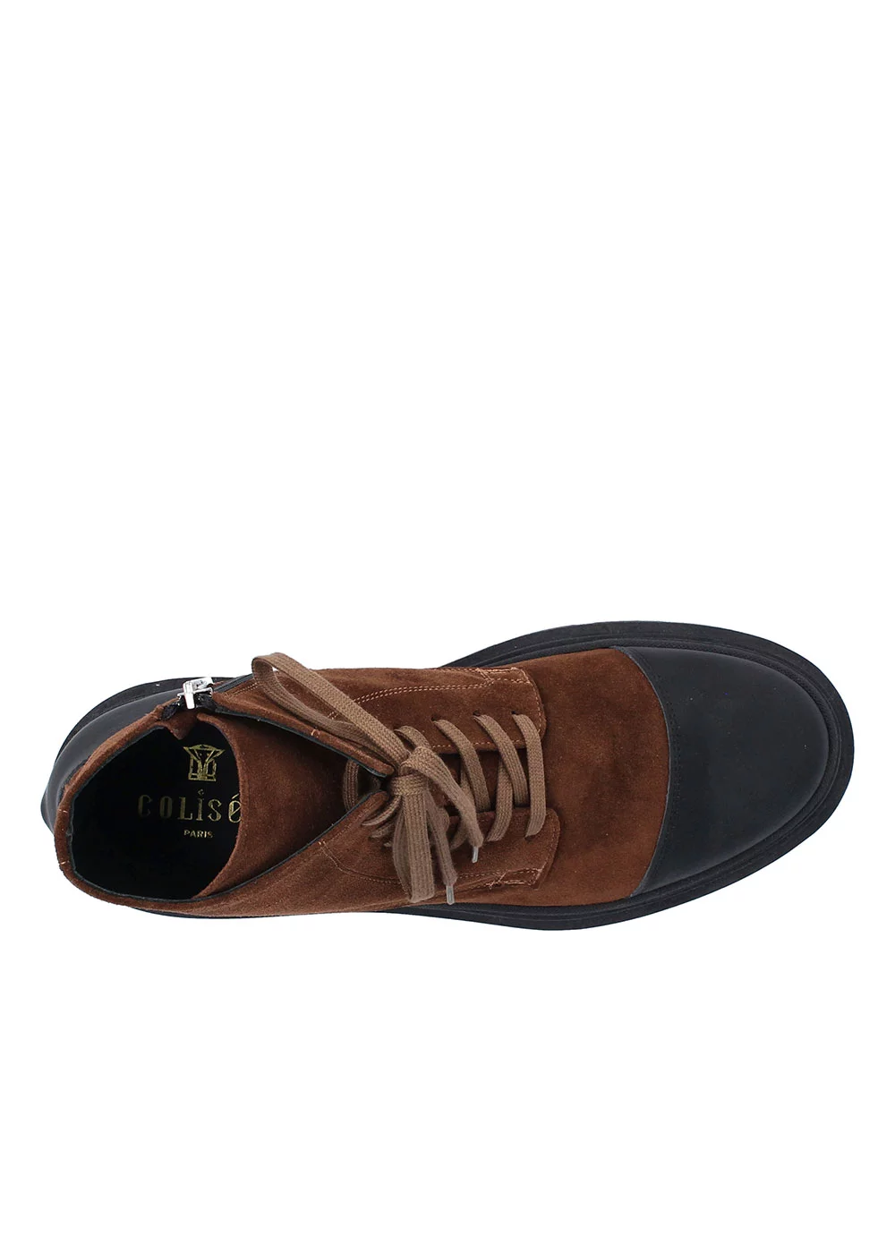 BOOTS TONIO VELOURS MARRON