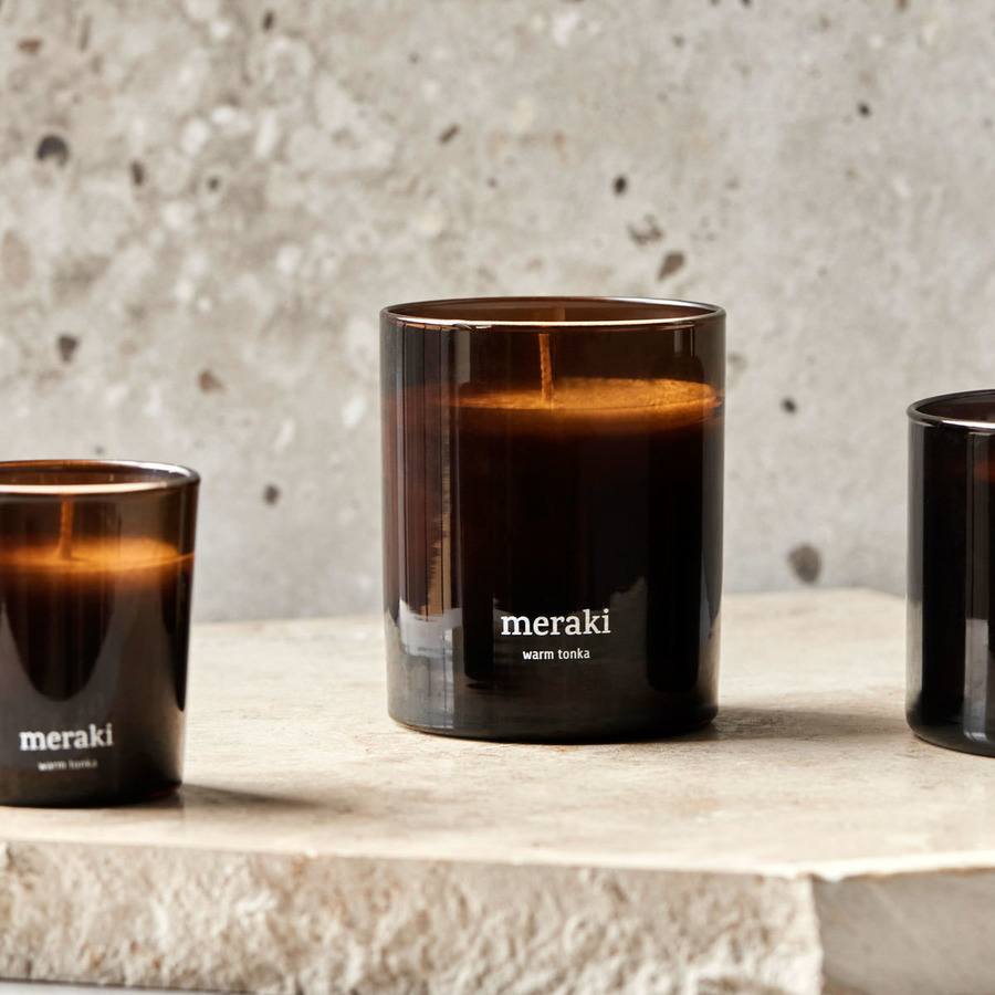 Meraki Scented Candle Warm Tonka 200g
