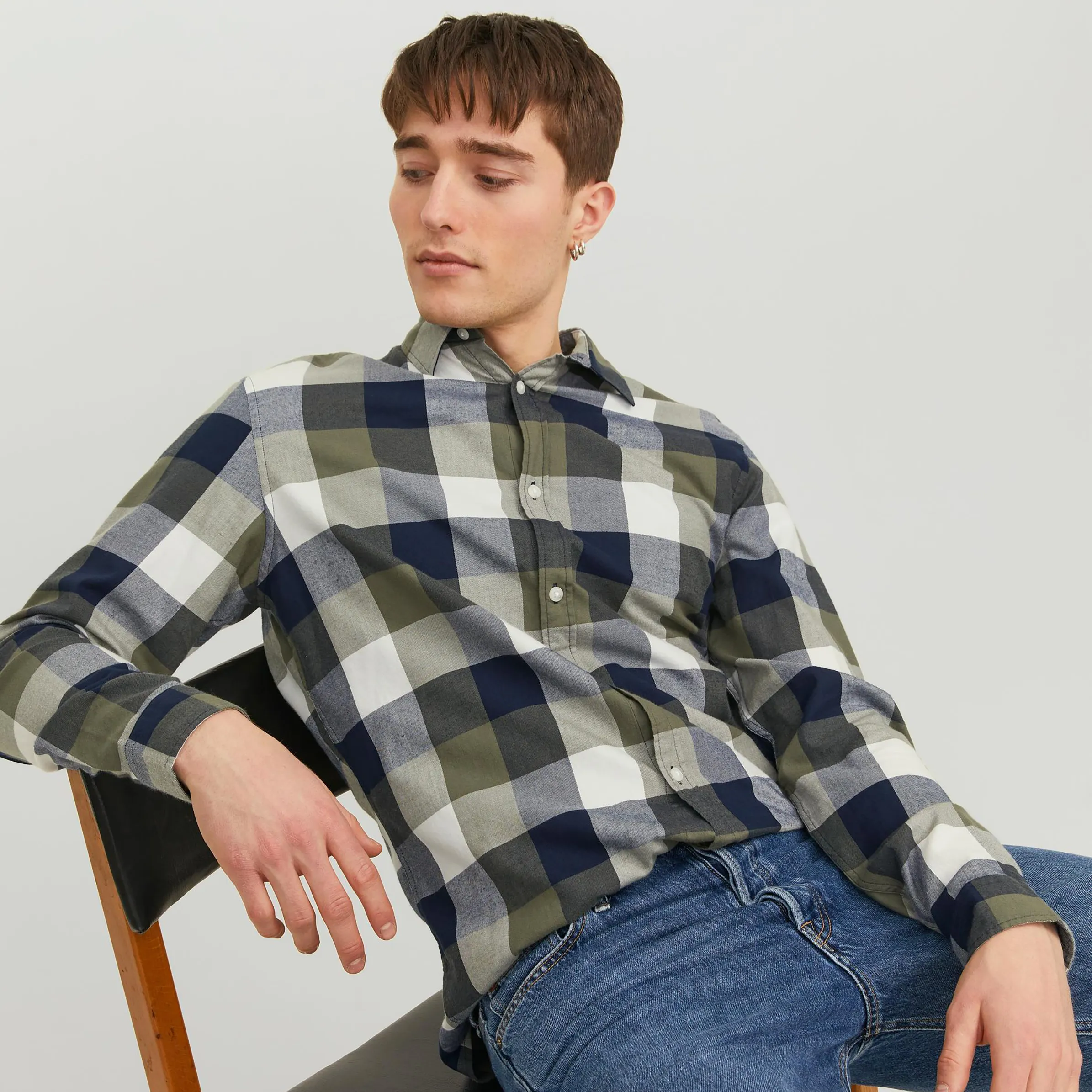 Jack&Jones JJEBUFFALO TWILL SHIR Karohemd