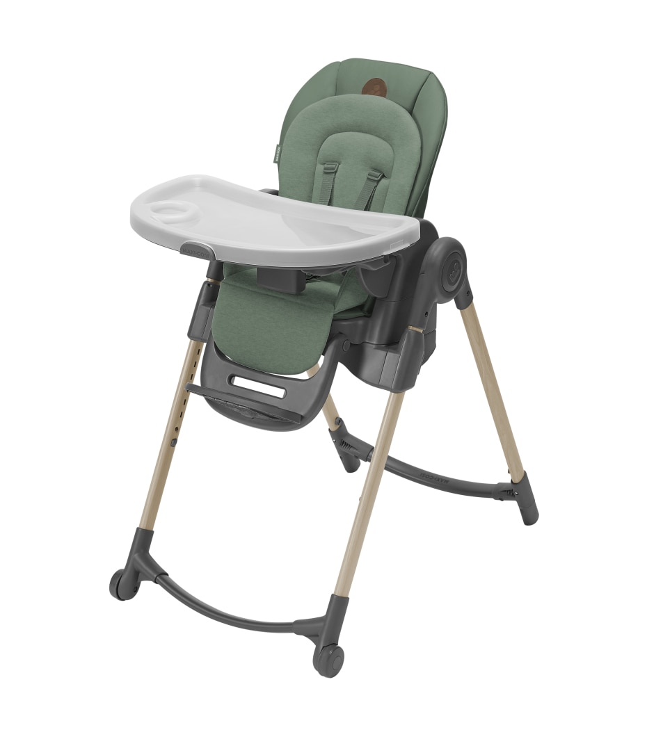 Minla Hochstuhl 0 - 14 Y   0 - 60 kg    Ab der Geburt bis zum Alter von 14 Jahren  |    Einfach zu reinigen  |    Kompakter Faltmechanismus |    Einfach verstellbar  |