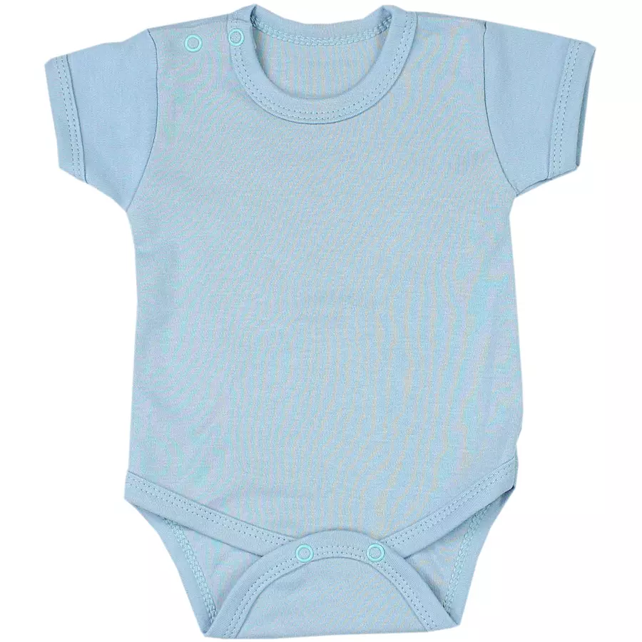TupTam Jungen Baby Body Kurzarm 5er Pack blaugrau