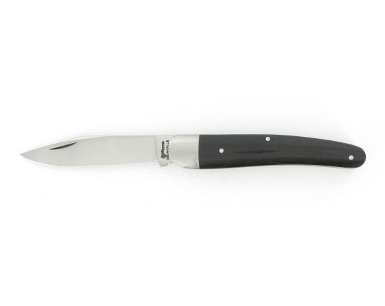 Alsacien - Carbone - Manche Ebène Couteau de poche par Coursolle