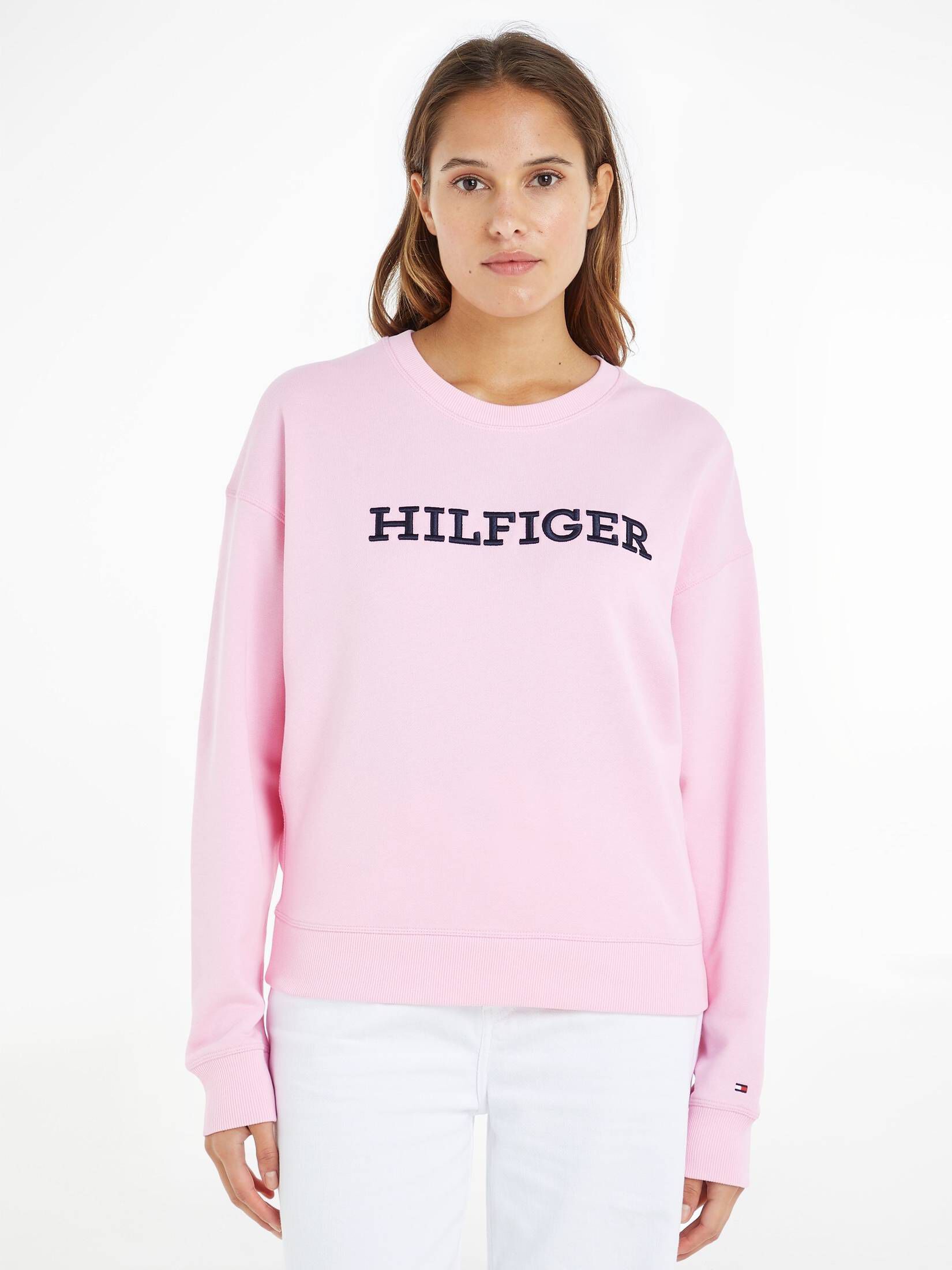Tommy Hilfiger| Damen Sweatshirt REG MONOTYPE EMB