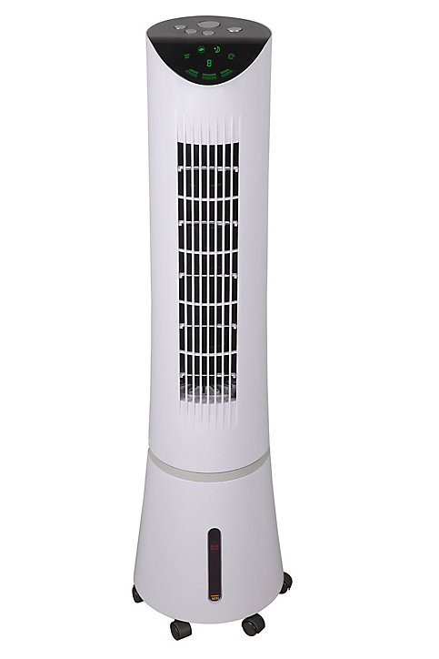Rafraichisseur d'air-ventilateur oscillant 90° Blyss Rumbia 45W, 3 vitesses
