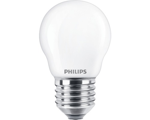 LED druppellamp P45 mat E27/6,5W (60W) 806 lm 2700K warm wit