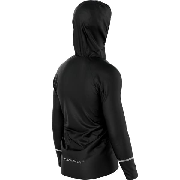 Veste trail COMPRESSPORT THUNDERSTORM WATERPROOF 25/75 JACKET BLACK