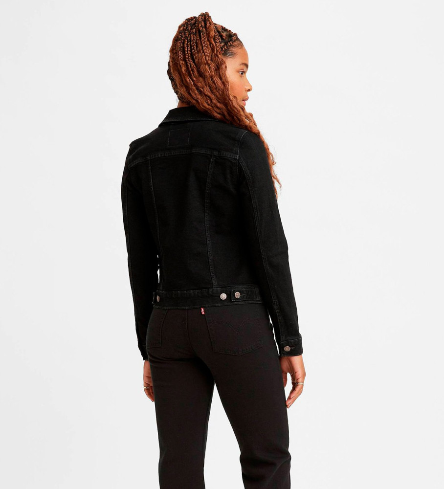 Jaqueta Trucker Preta Original Levi's