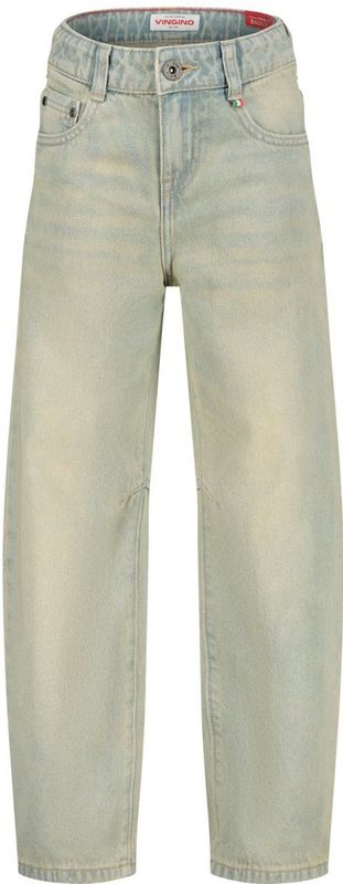 Vingino - Kit - Jeans - Blauw - 100% Katoen - Relaxed Fit