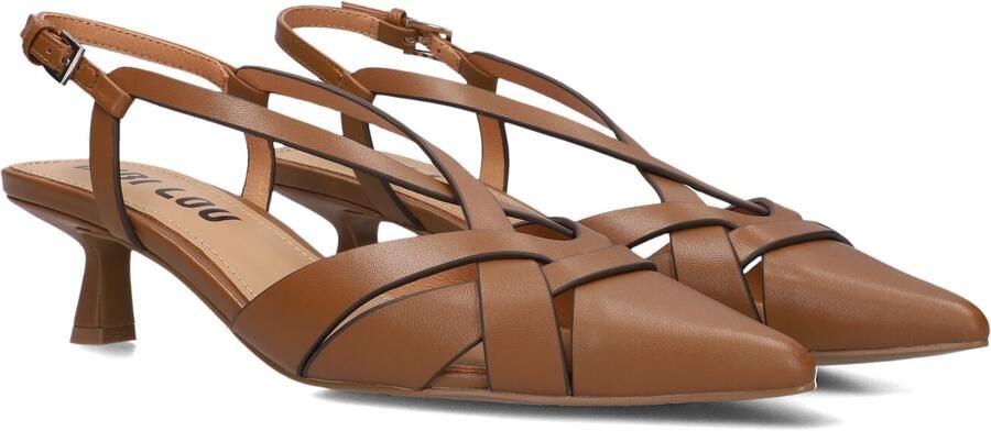 BIBI LOU Slingbacks Dames 633z10vk Salones Maat: 36 Kleur: Cognac