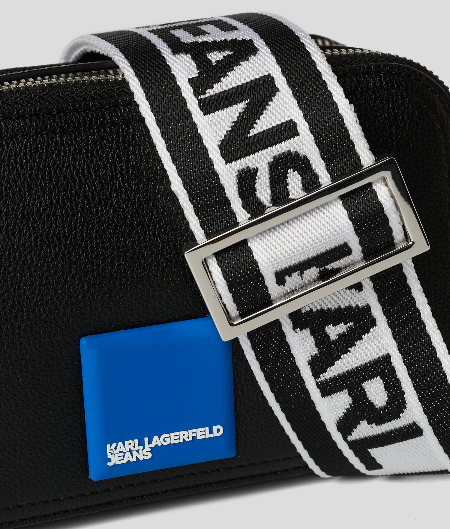 SAC CAMÉRA AVEC LOGO KLJ ENCADRÉ - Noir