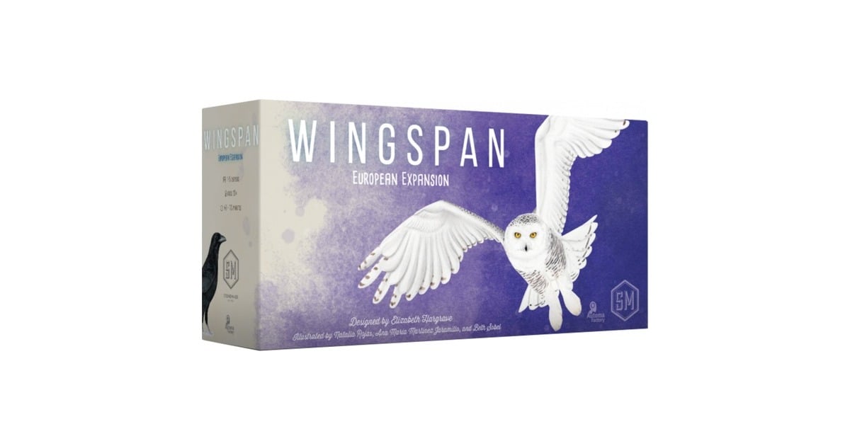 AsmodeeWingspan European expansion Bordspel  (Engels, Uitbreiding, 1 - 5 spelers, 60 - 75 minuten, Vanaf 10 jaar)