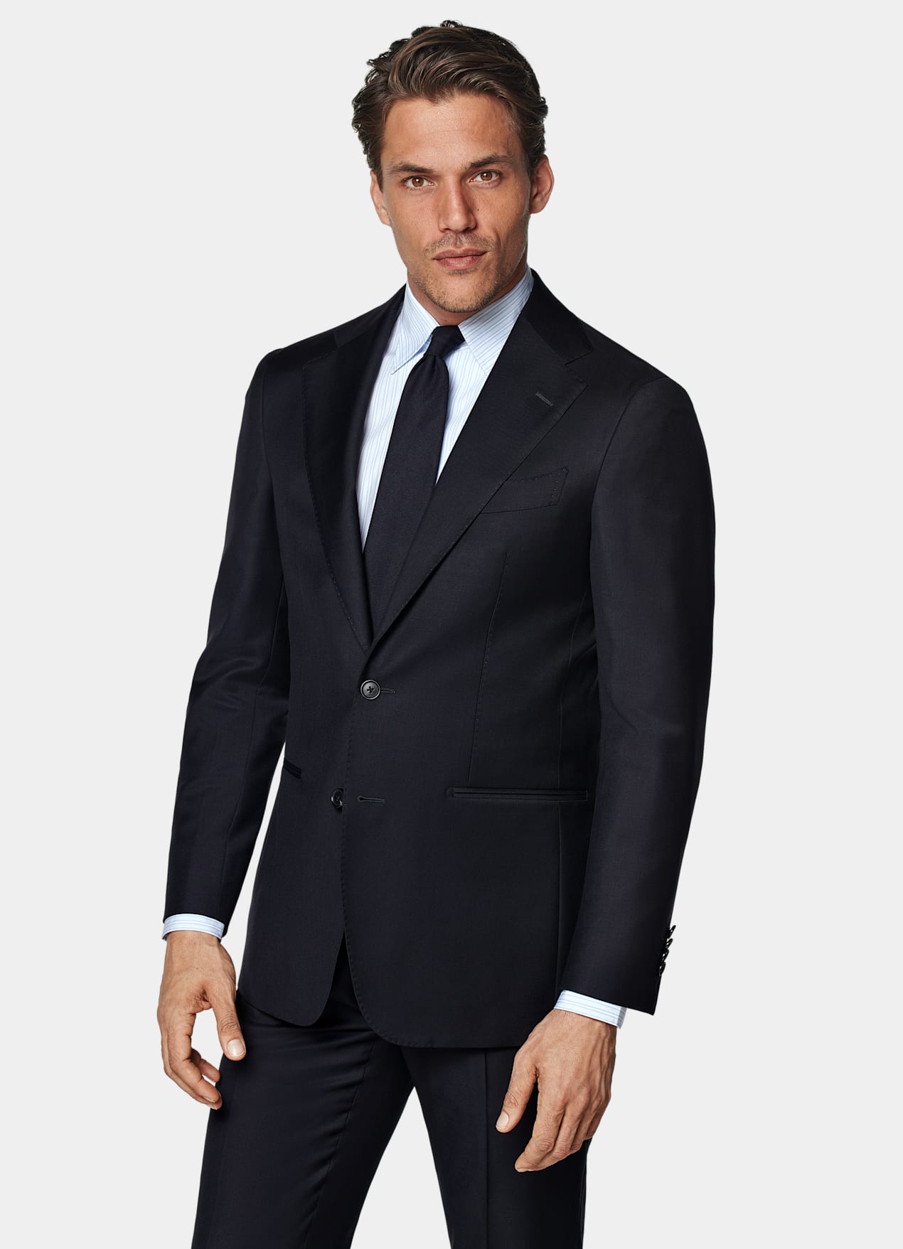 Costume sur mesure Custom Made bleu foncé
