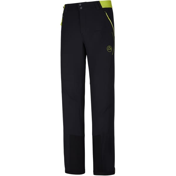 Pantalon ski de randonnée LA SPORTIVA ORIZION PANT M BLACK/LIME PUNCH