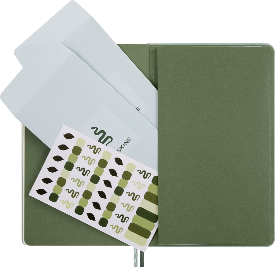 Year of the Snake Gift Set Notebook and 12-Month Planner with Gift Box
