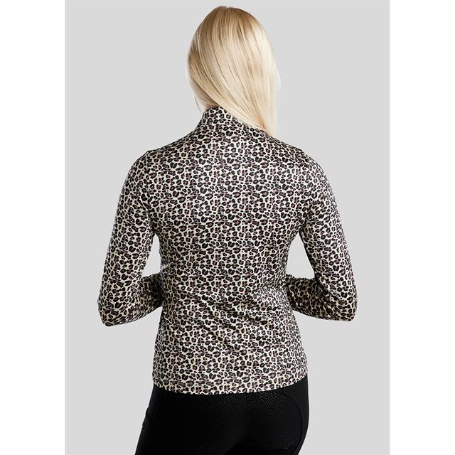 Trainingsshirt Montar MOLeonore All Over Print Middenroze