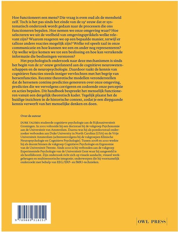 Boek - Hoe Functioneert Een Mens? - Psychologie - Cognitieve Neurowetenschappen
