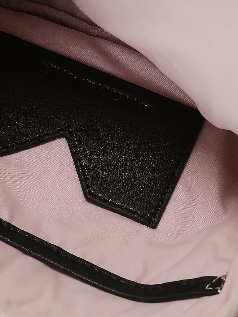 LES VISIONNAIRES Ledertasche - Umhängetasche EMILY QUILTING schwarz