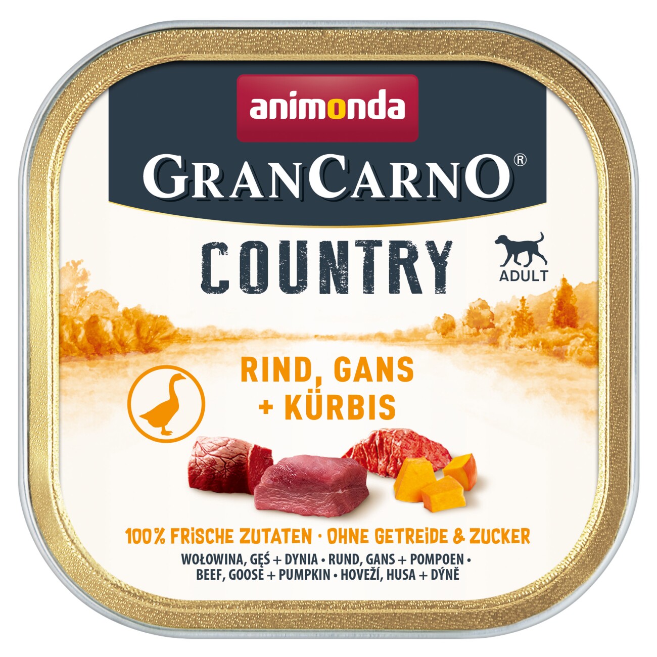 animonda GranCarno Adult Country Rind und Gans 22x150 g