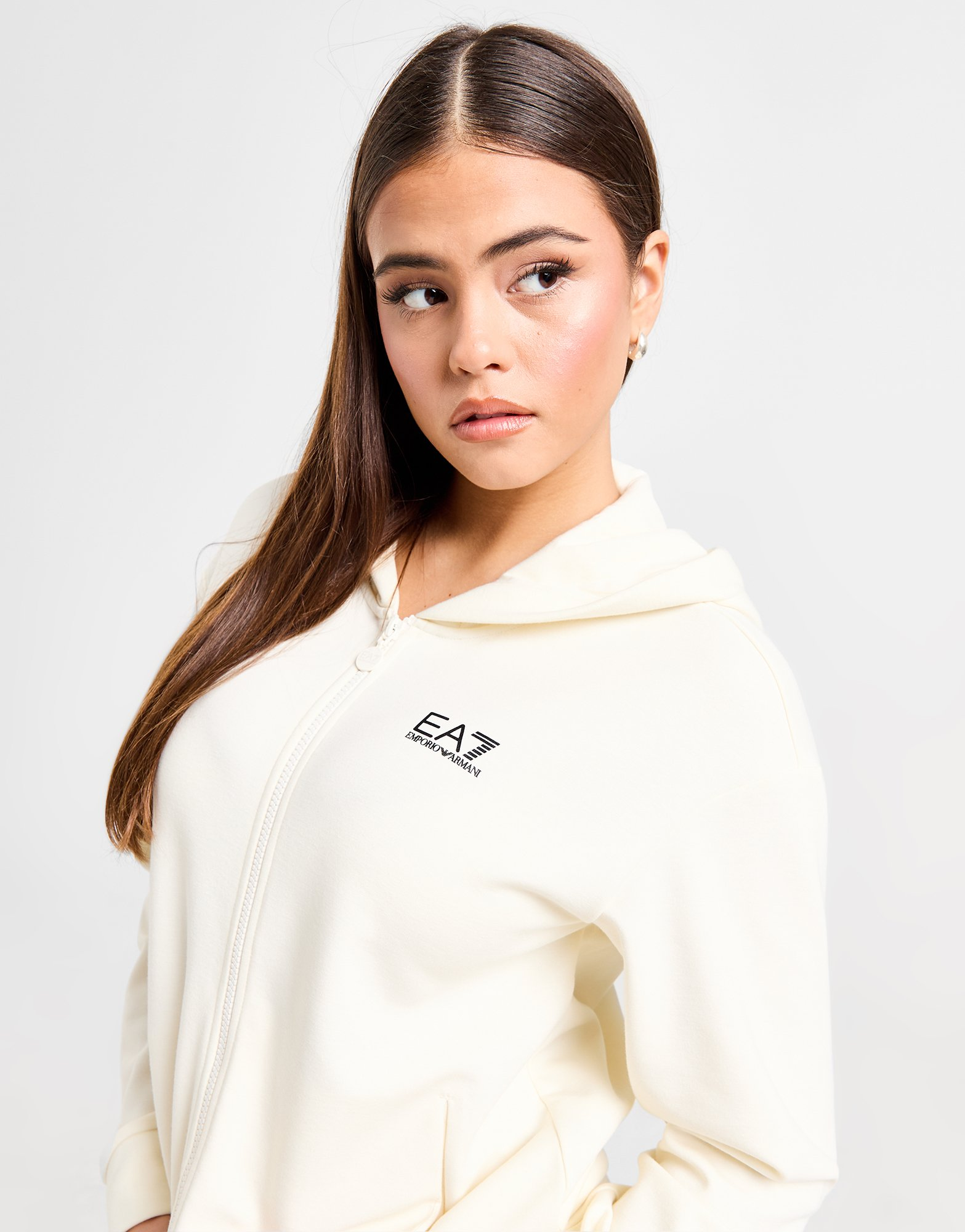 Emporio Armani EA7 Ensemble de survêtement Zippé Essential Femme
