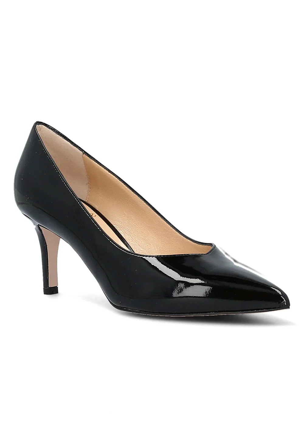 ESCARPIN PERRINE VERNIS NOIR