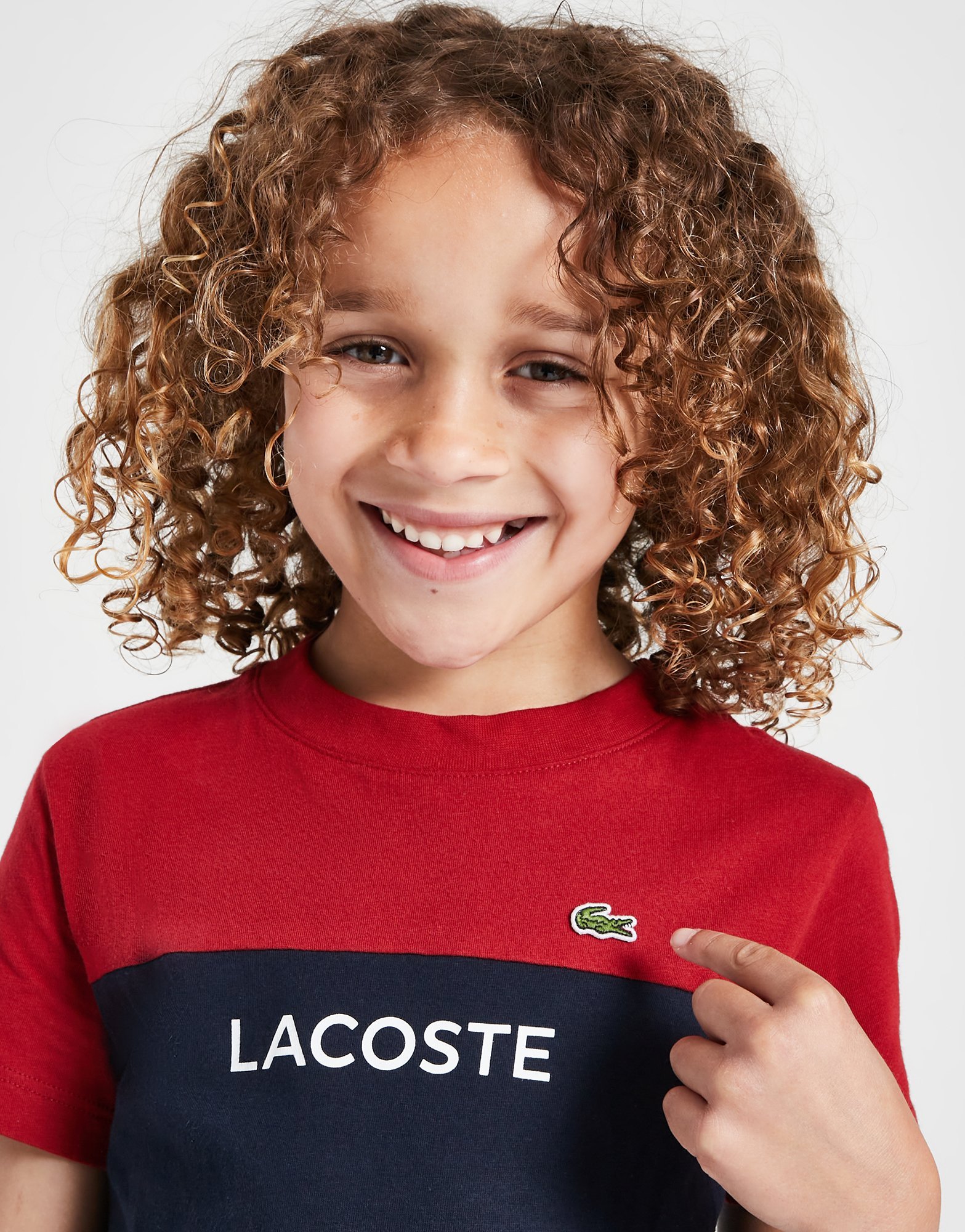 Lacoste T-shirt Colour Block Enfant
