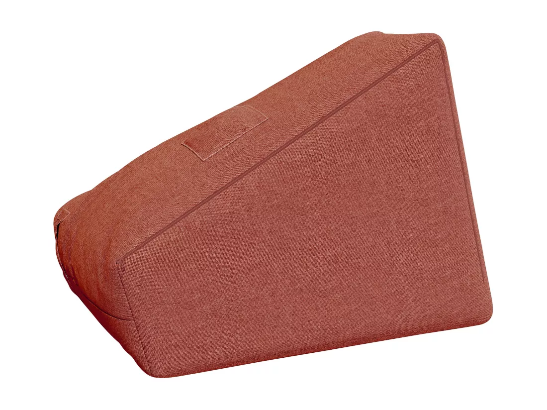Pouf poire de jardin en tissu - Terracotta - KURUBI de MYLIA