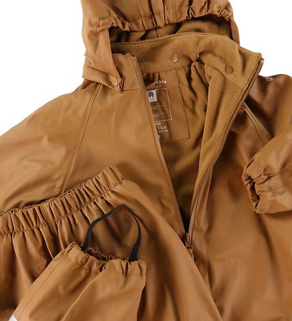 CeLaVi Regnt?j m. Fleece - Recycle PU - Rubber