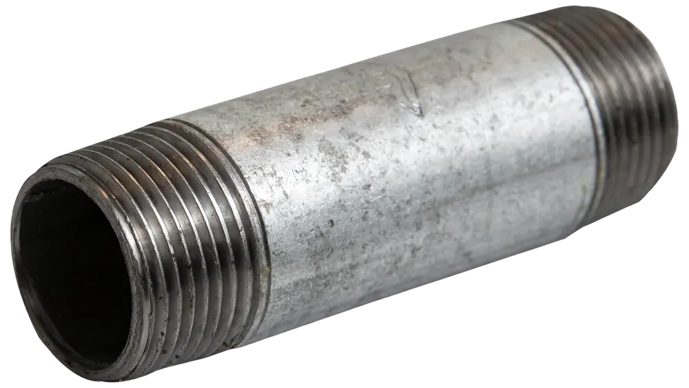 Nippelrør 3/4'' x 80 mm - galvaniseret