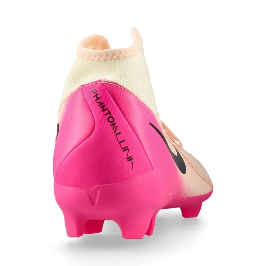 Nike Phantom Luna II Academy MG Prism - Rouge foncé/Noir/Rose