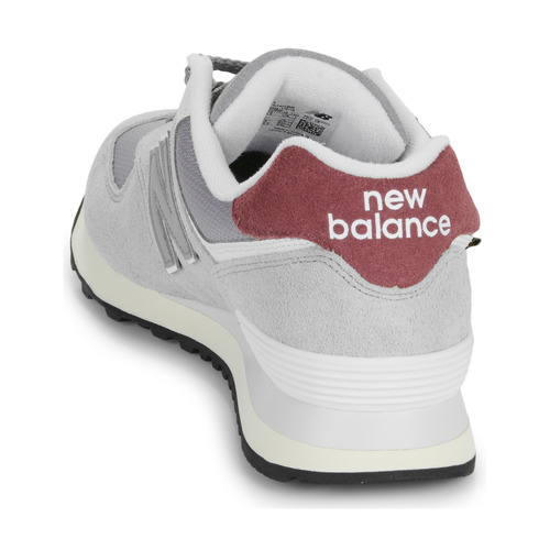 New Balance - 574 - Gris / Bordeaux