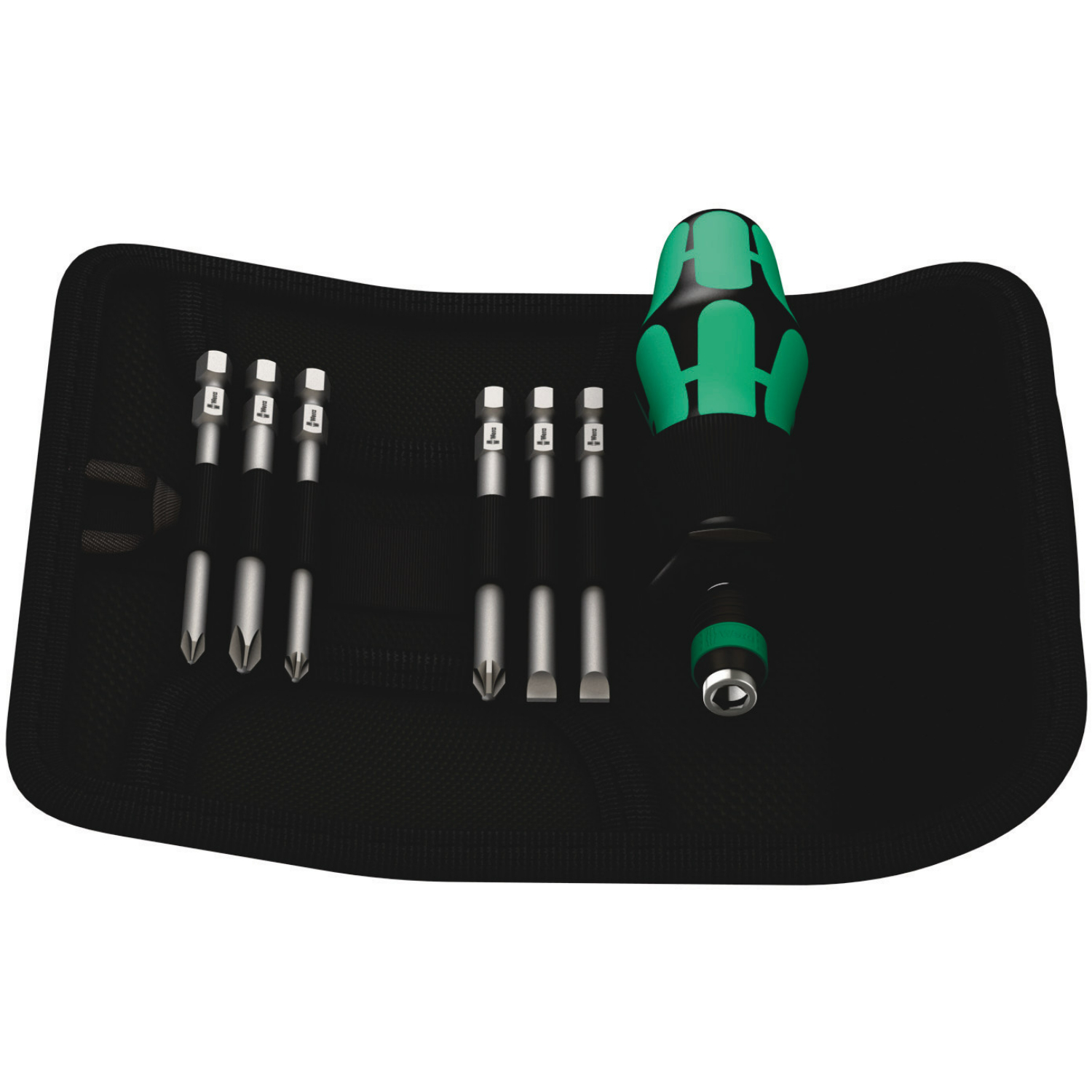 Wera 05059298001 7 delige Kraftform Kompakt 40 Schroevendraaierset - PH/PZ/S